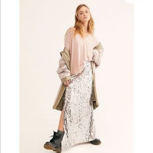 Long sleeve free people tee